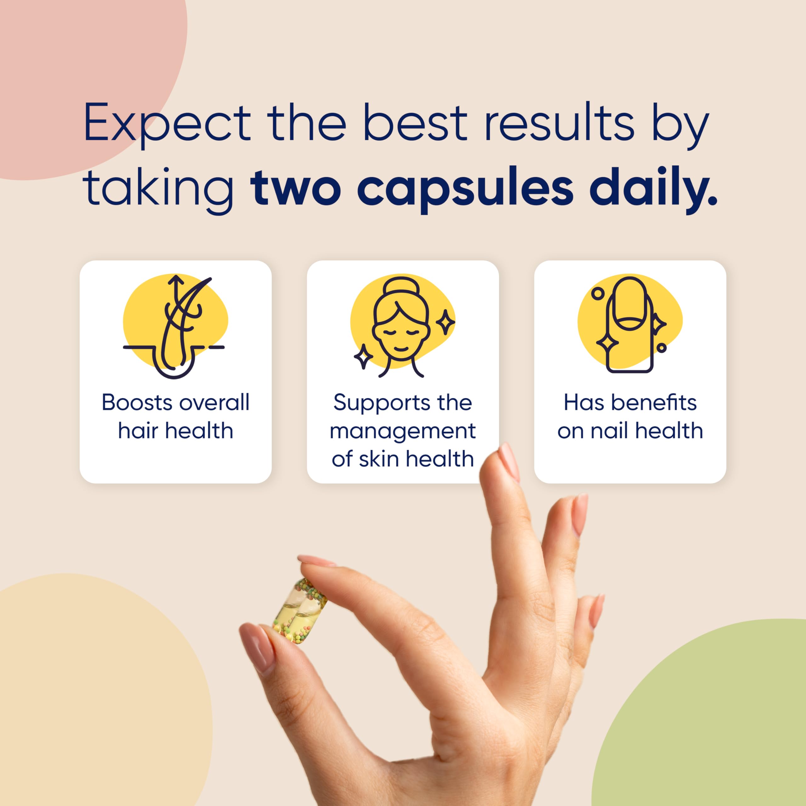100% plant-based hypromellose capsules and clean label
