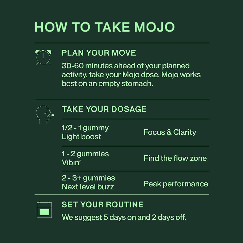 Ginger root and cordyceps imagery with Mojo Focus Gummies.