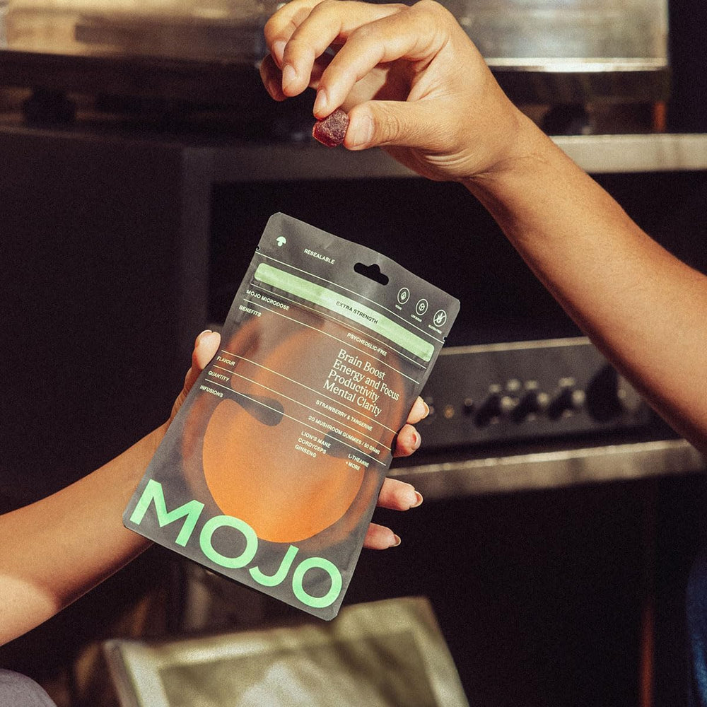 Made in USA stamp for Mojo Focus Gummies.