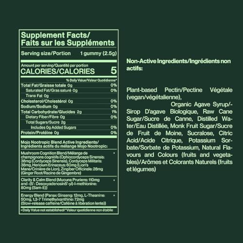 Close-up of Panax Ginseng in Mojo Focus Gummies