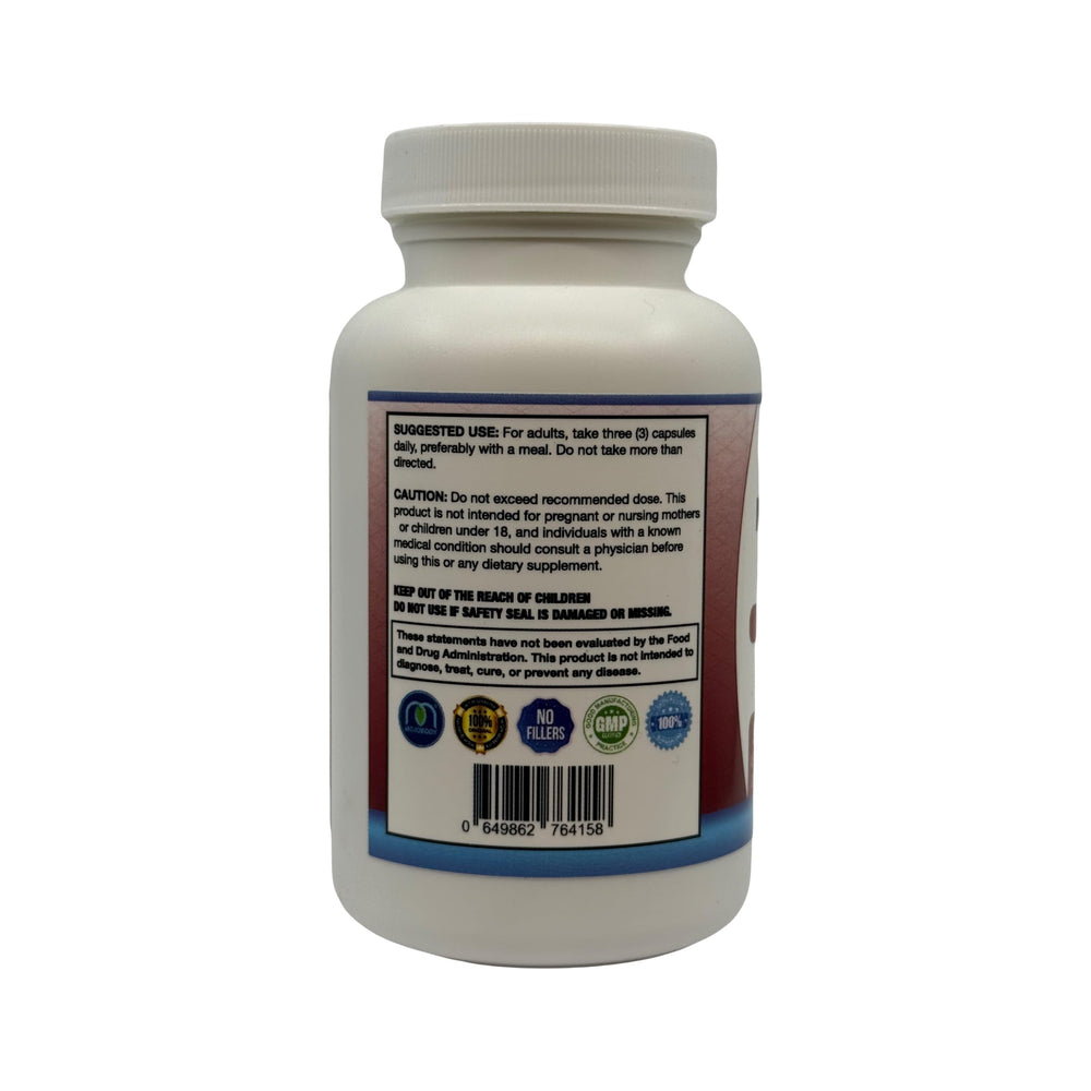 MOJObody Mangosteen Pericarp bottle with label