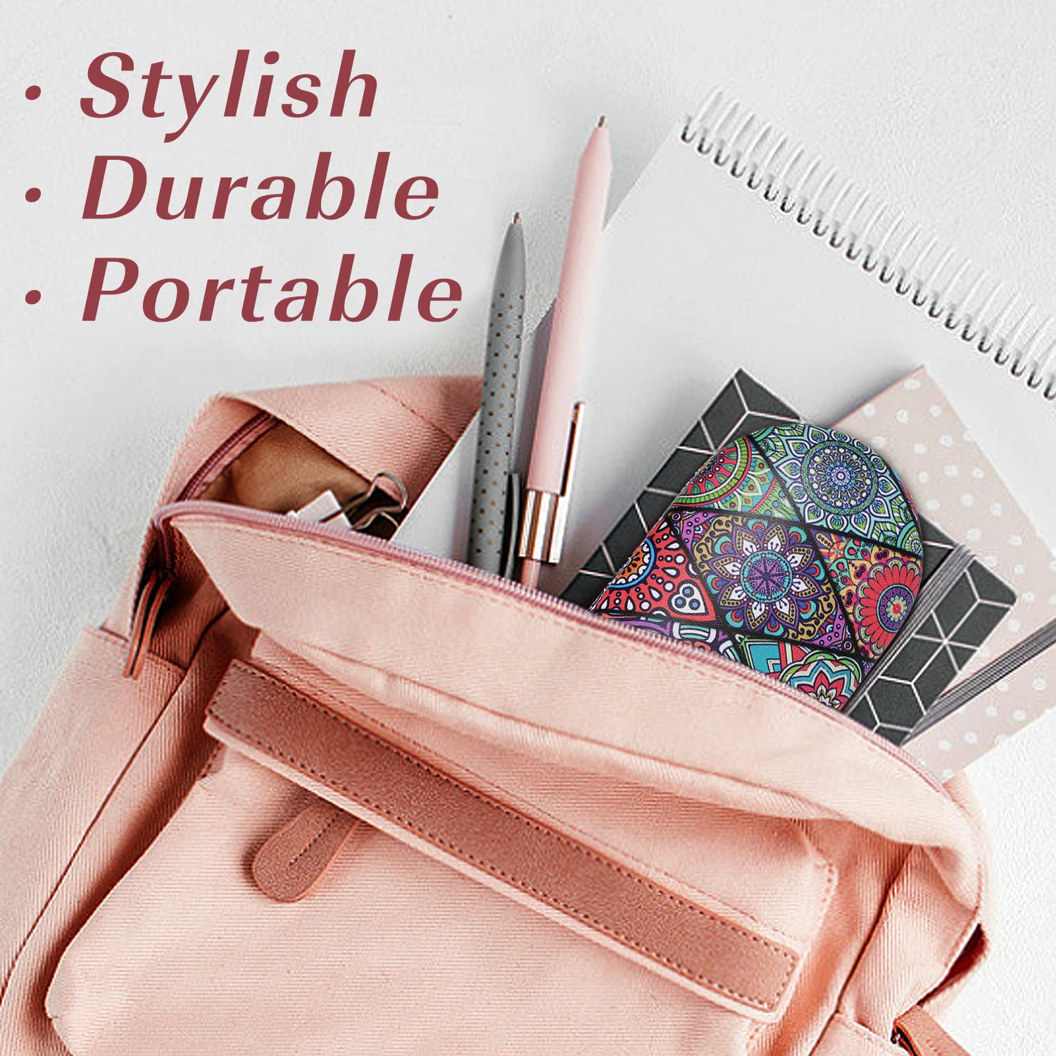 Dual-compartment case for eyeglasses and contact lenses
