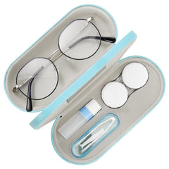 MoKo 2in1 eyeglass case with built-in mirror