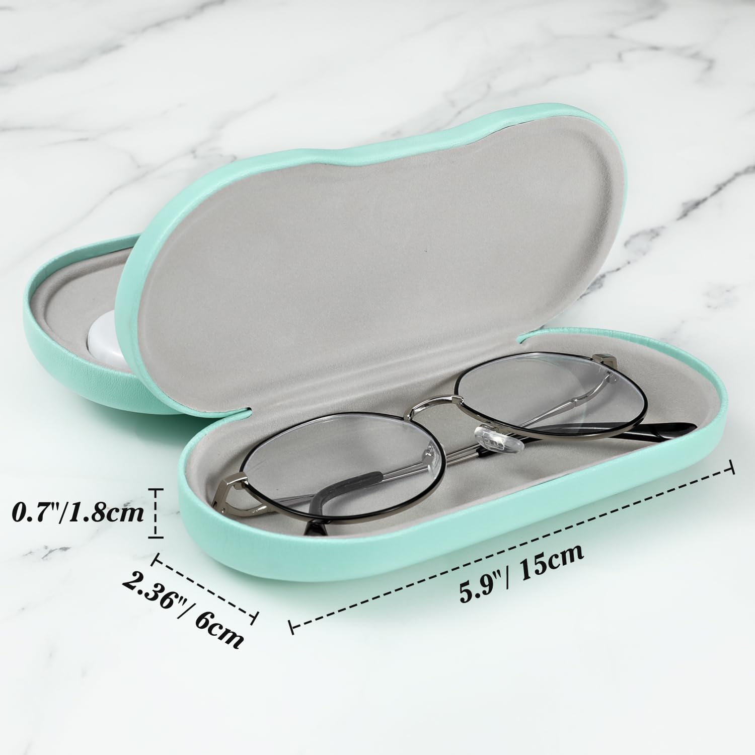 Two solution bottles included with the MoKo case