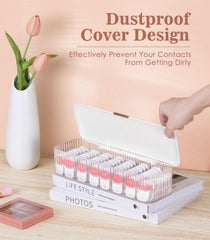 Case dimensions: 28.8 x 9.5 x 6.8 cm with inner grid 8.35 x 3.24 x 5.5 cm