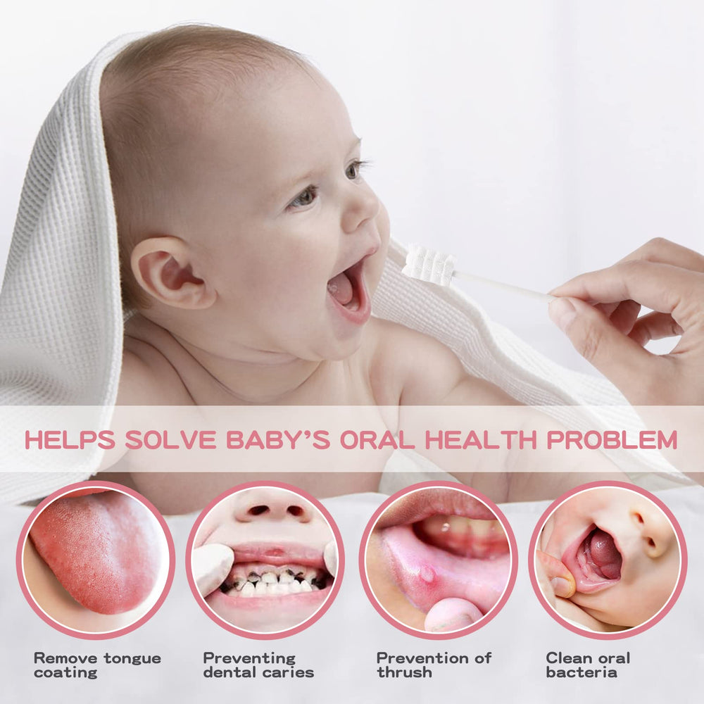 Soft gauze baby mouth cleaner made from 100% medical cotton