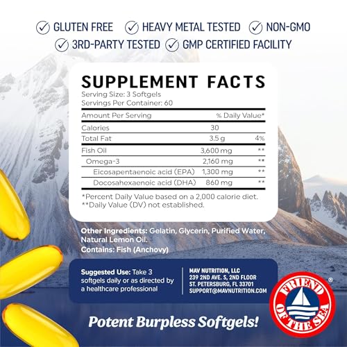 Omega-3 fish oil purified by molecular distillation to remove toxins