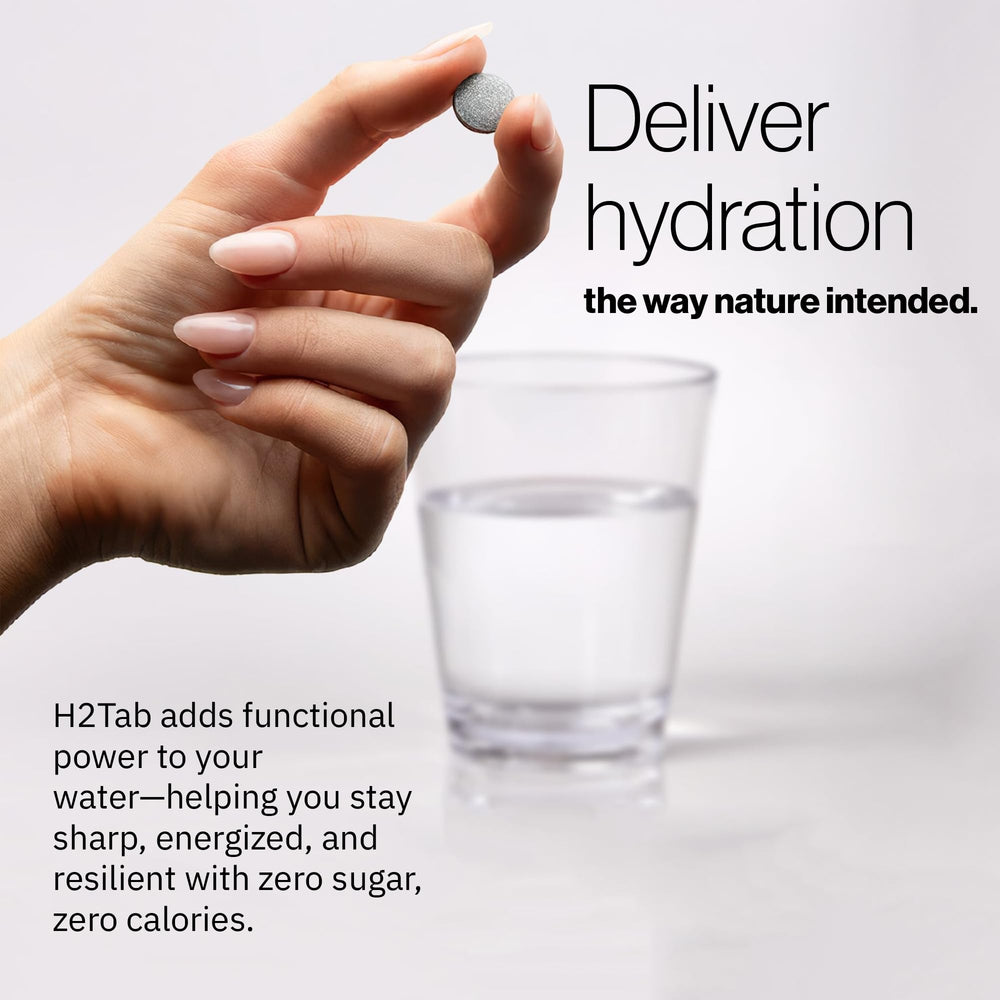 Close-up of Raspberry H2TAB tablets