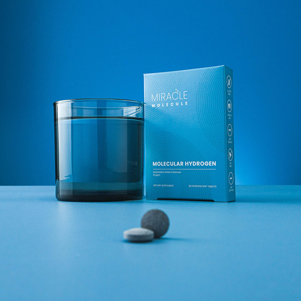 Bottle of Molecular Hydrogen Tablets with Magnesium – 30 tablets