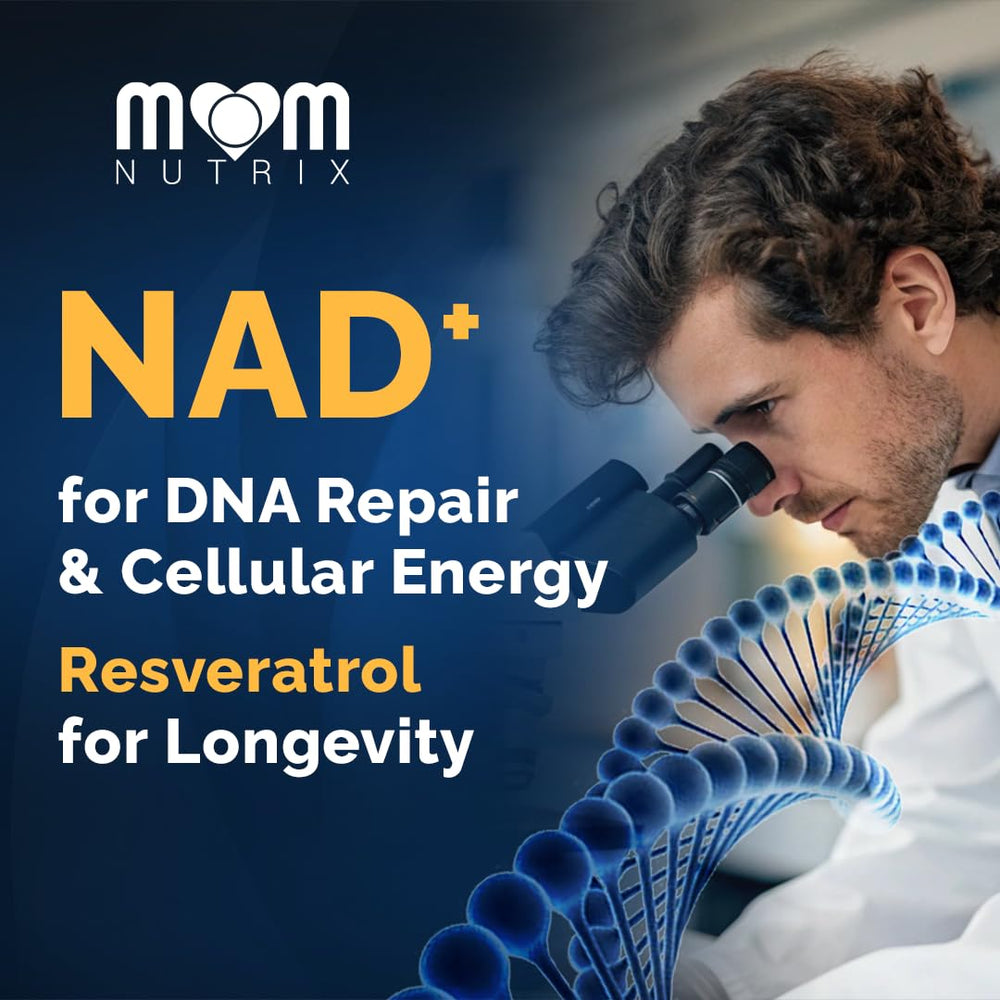 Concept image of energy, focus and healthy aging skin