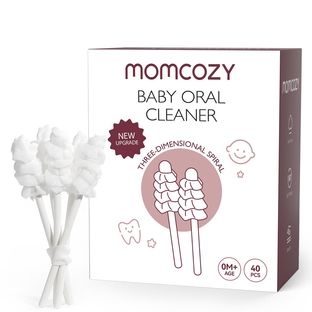 360-degree brush head design of infant toothbrush
