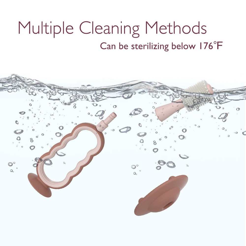 Three-section removable design for easy cleaning