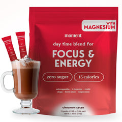 Moment Morning Energy Chai container front view