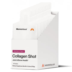 Momentous Collagen Shot Wild Berry hero image