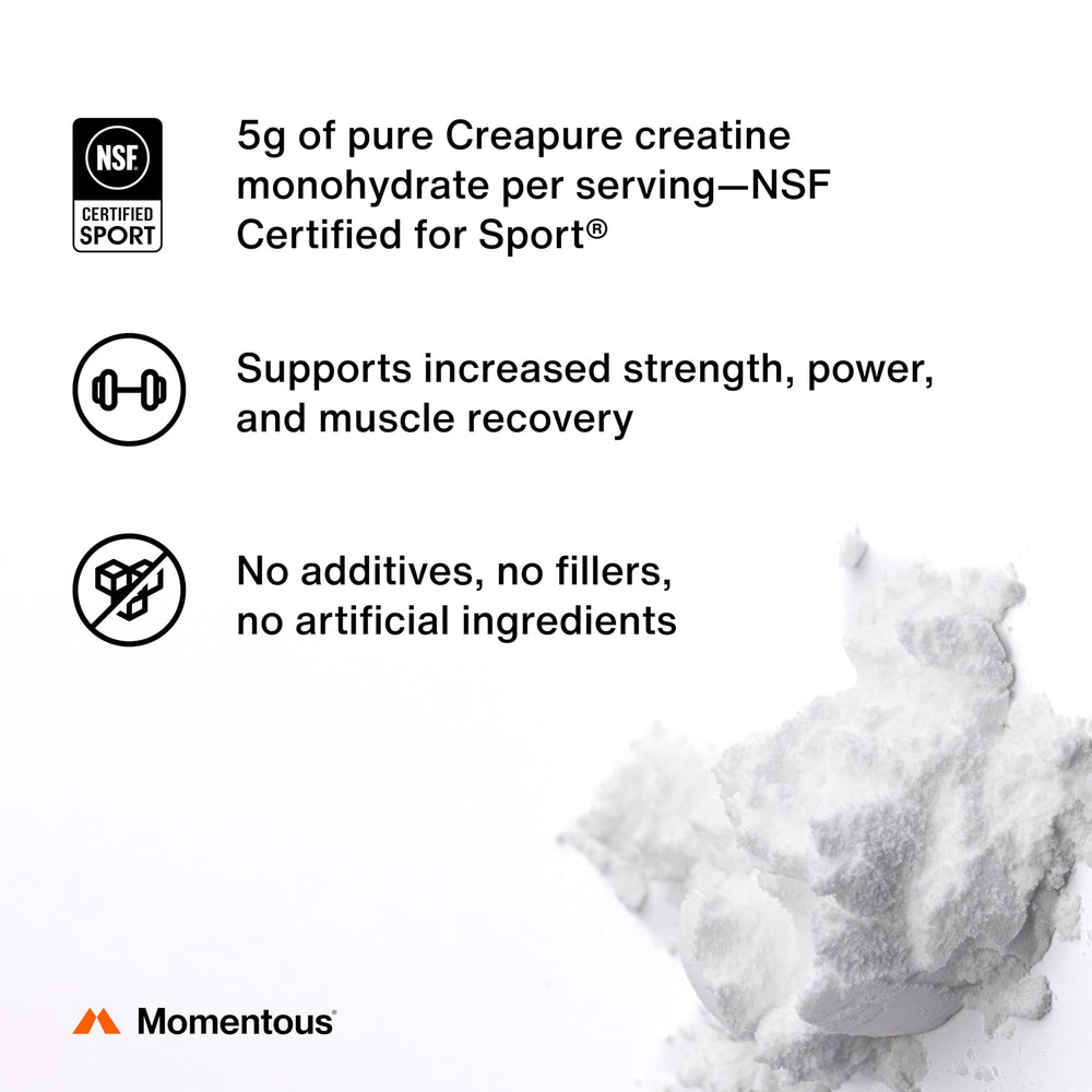 Solubility demonstration of creatine monohydrate powder in water