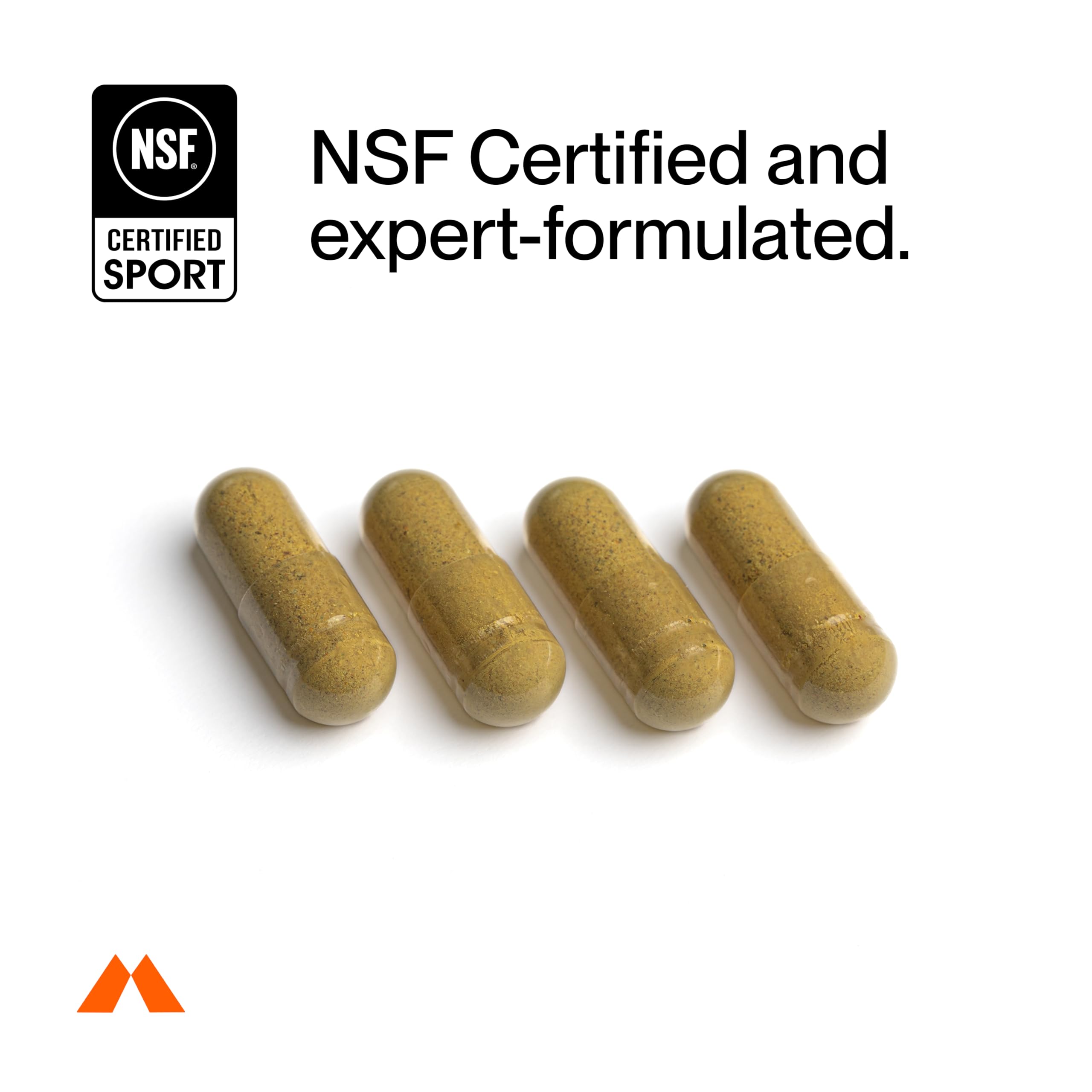 NSF Certified for Sport seal on packaging