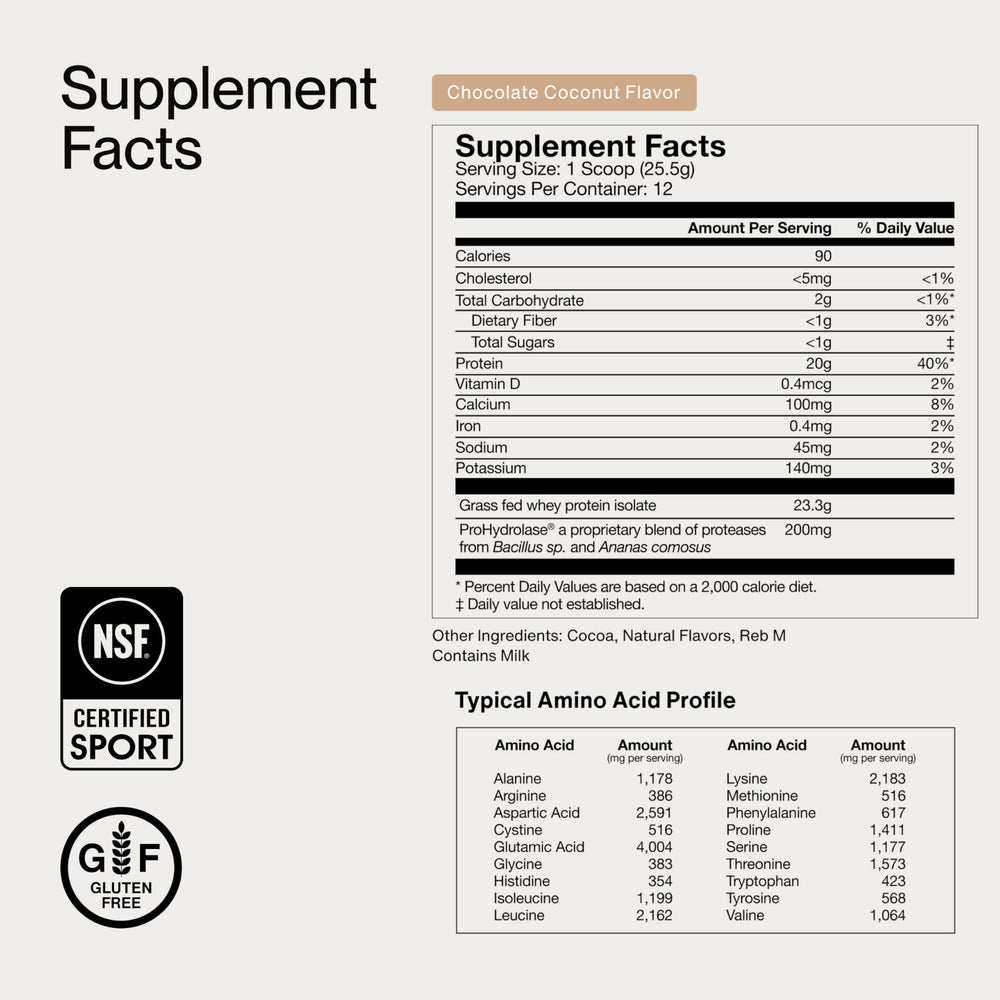 Momentous essential whey scoop measuring protein for quick post-workout fueling