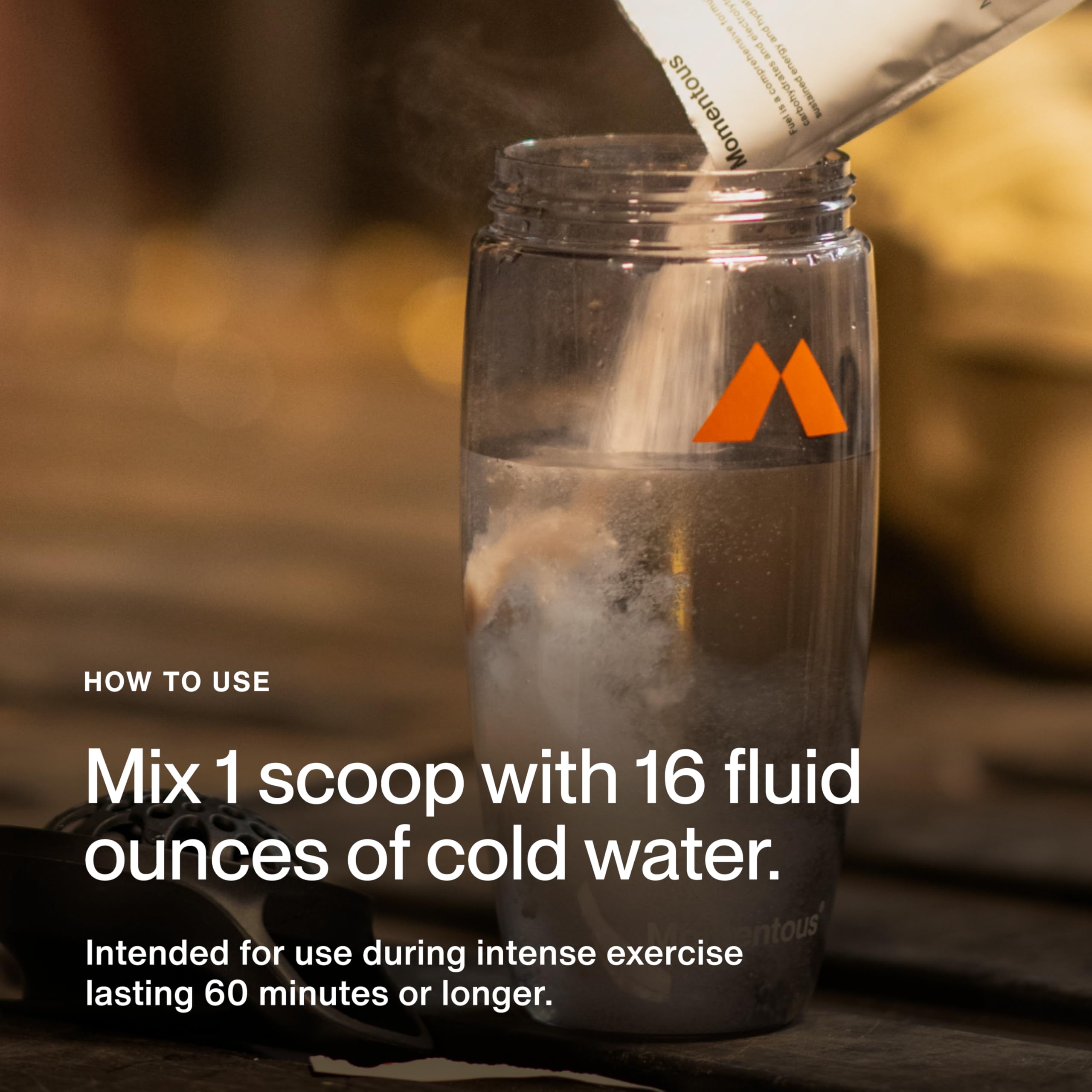 Momentous Fuel dissolving in water