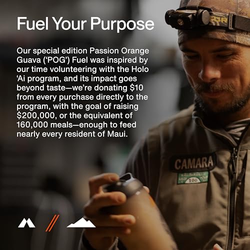 Electrolyte blend icons on Momentous Fuel packaging