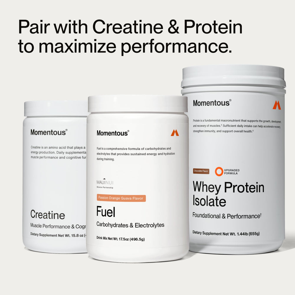 Momentous Fuel used by professional and collegiate teams