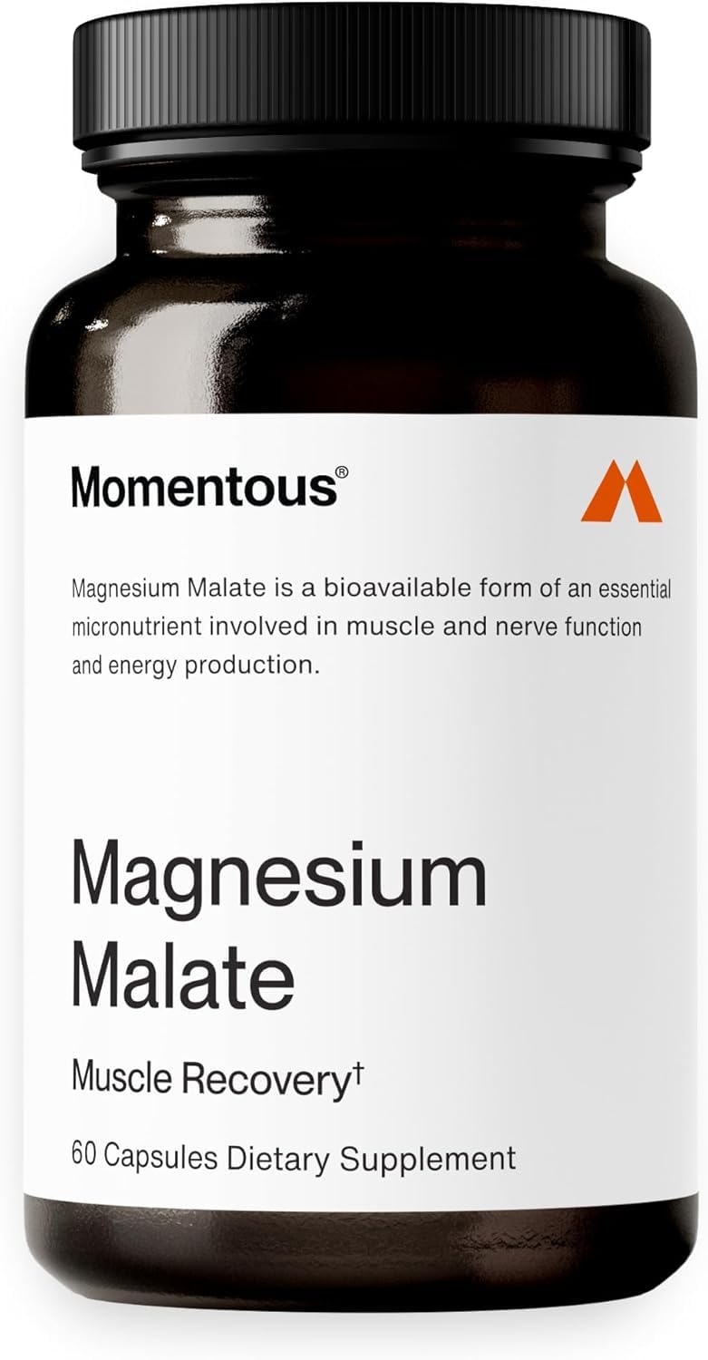 Momentous Magnesium Malate 60-capsule bottle