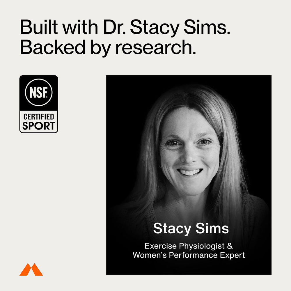 NSF Certified for Sport badge on Momentous packaging