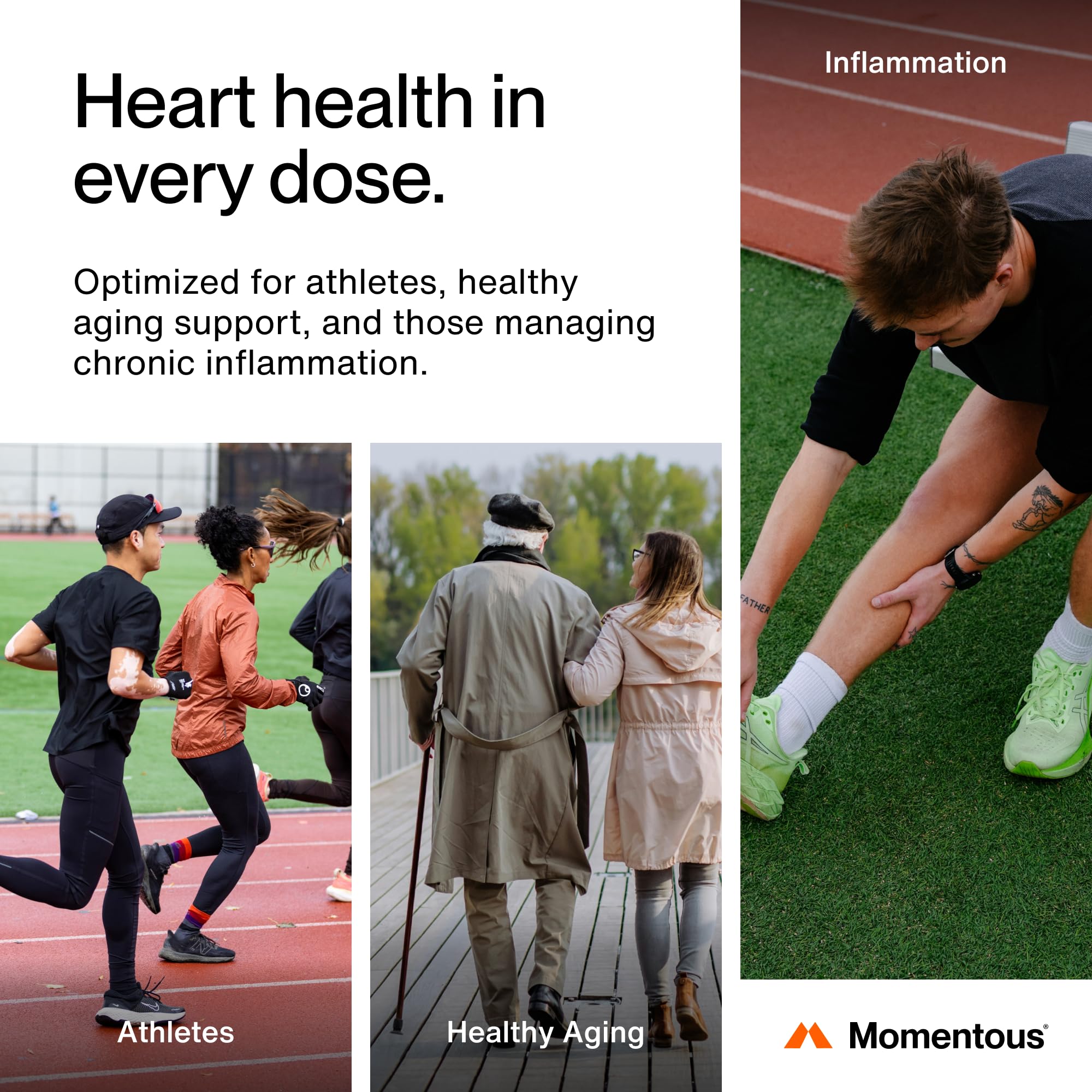 Close-up of Momentous Omega-3 softgel capsules