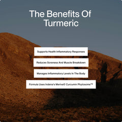 Close-up of Momentous Turmeric capsules