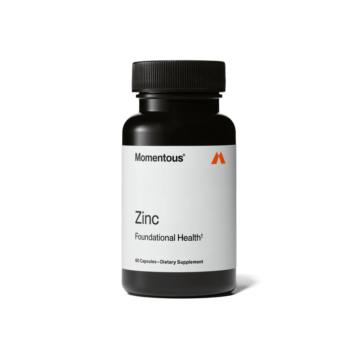 Momentous Zinc Picolinate 15 mg bottle label