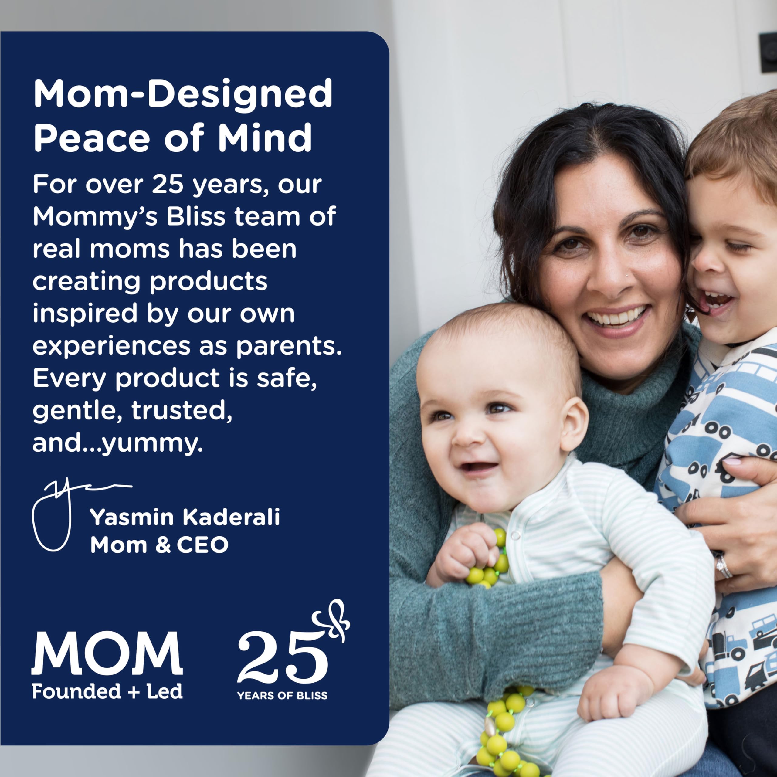 Allergen-free badge on packaging (top 8 allergens free)