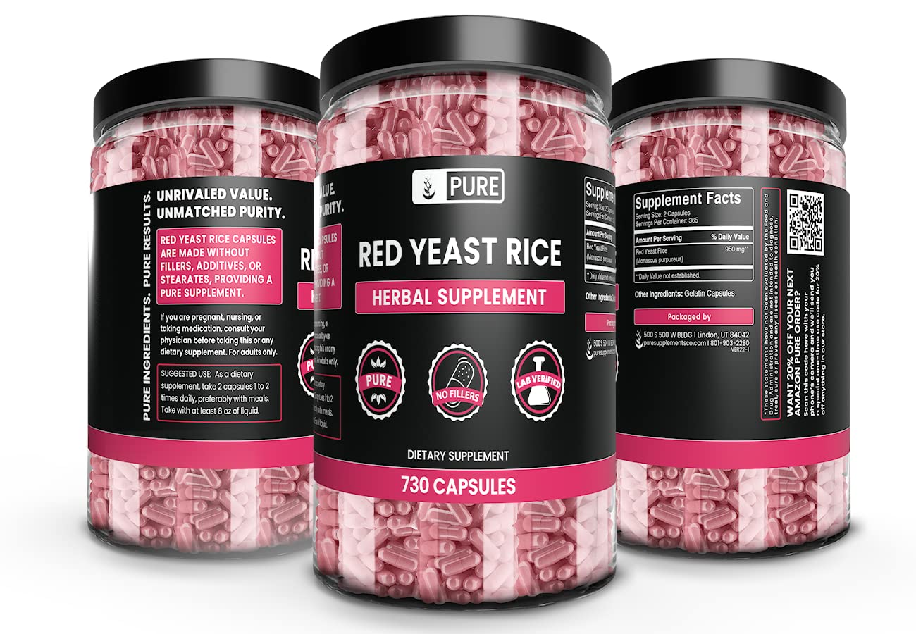 Natural source of Monacolin K from Red Yeast Rice