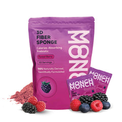 Monch Monch Calorie Absorbing Fiber Sponge Forest Berry packaging front