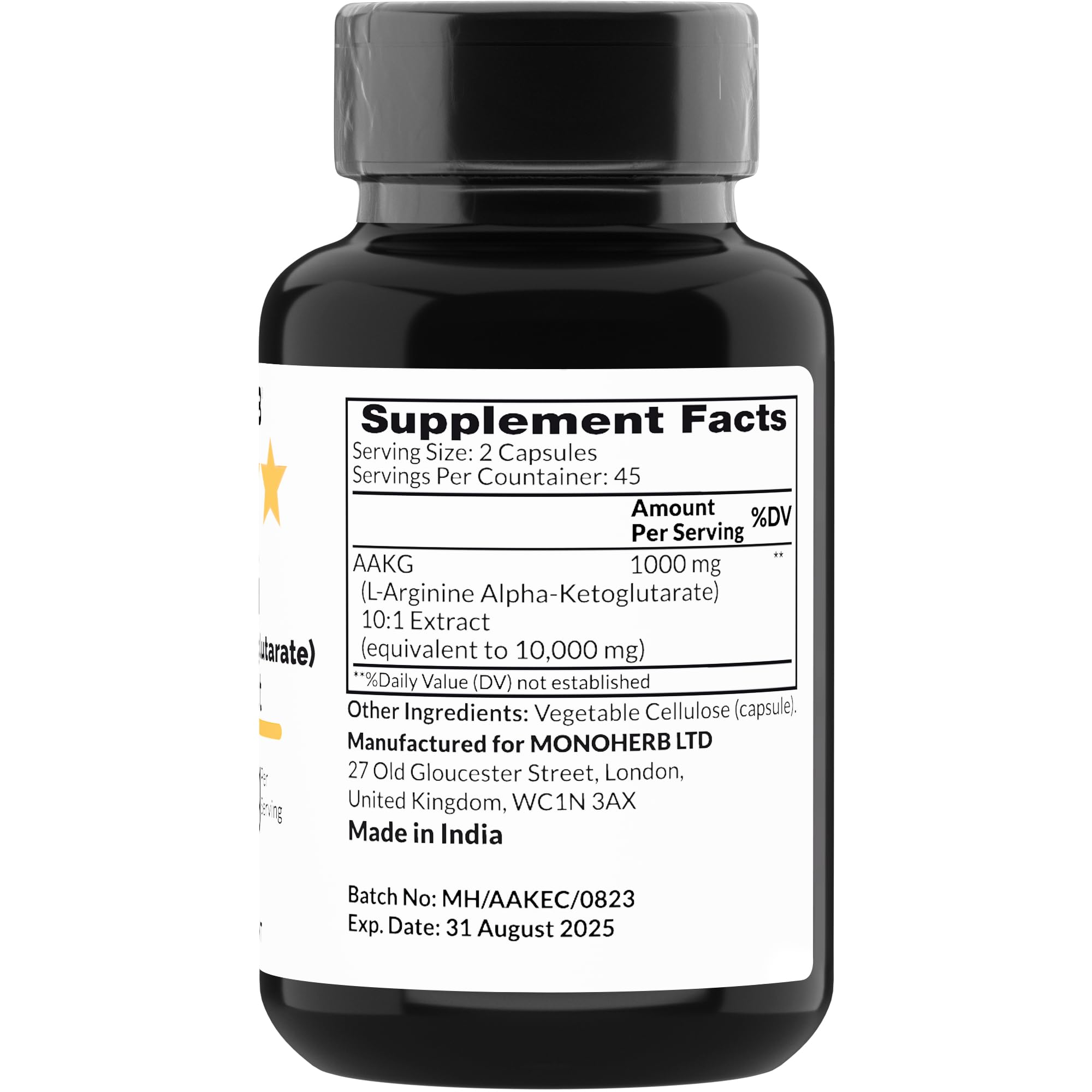 Close-up of transparent vegetable capsules