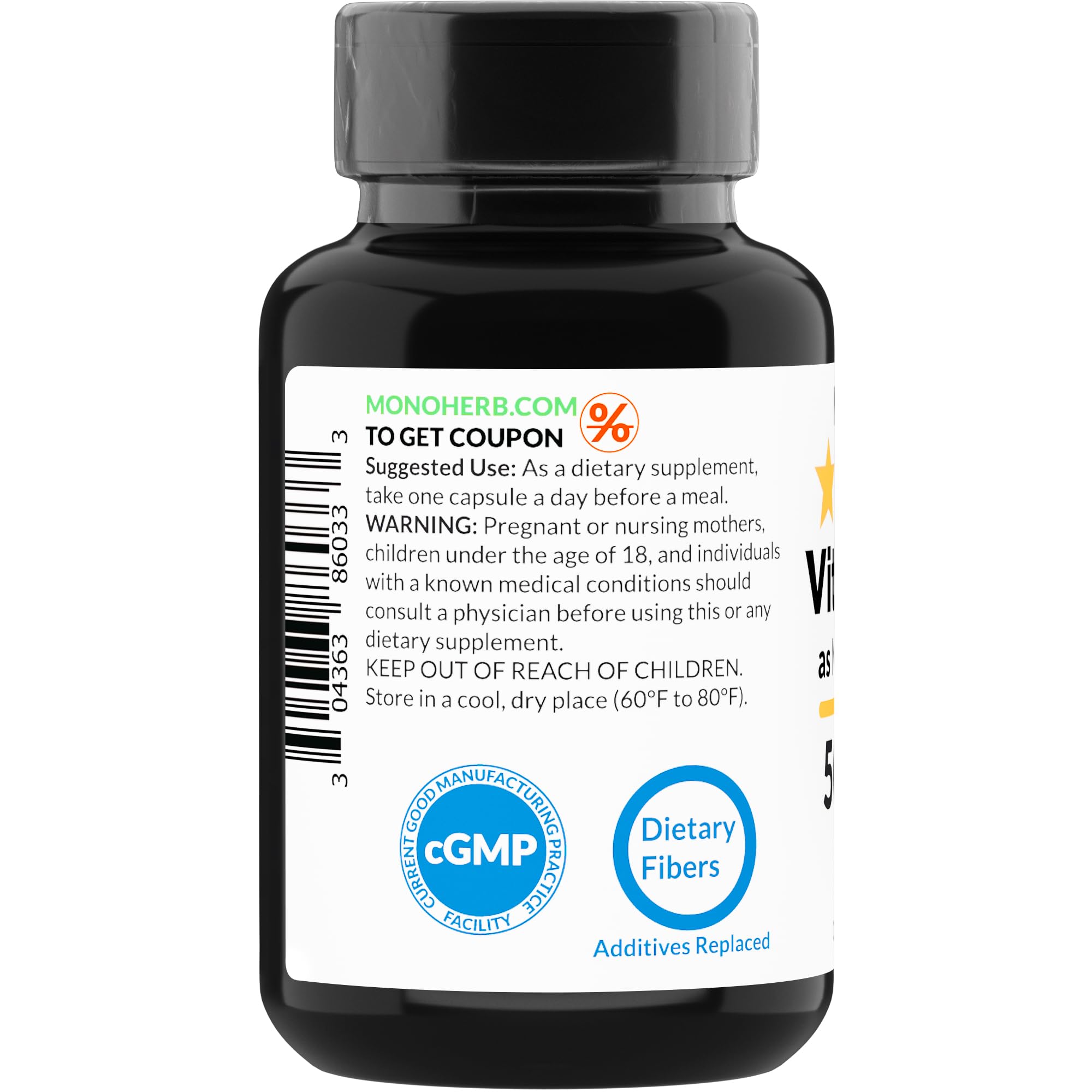 Product packaging and bottle with 90 servings of B12 Methyl