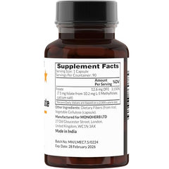 Close-up of L-Methylfolate capsules serving