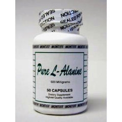 Montiff Pure L-Alanine 500 mg - 50 capsules
