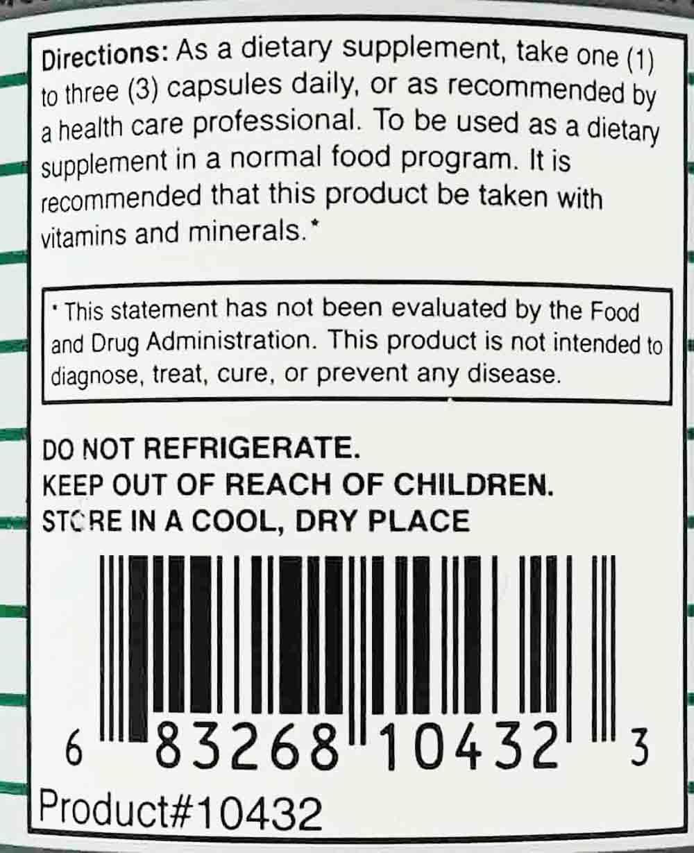 Montiff Pure L-Histidine 600 mg capsules with bottle on neutral background