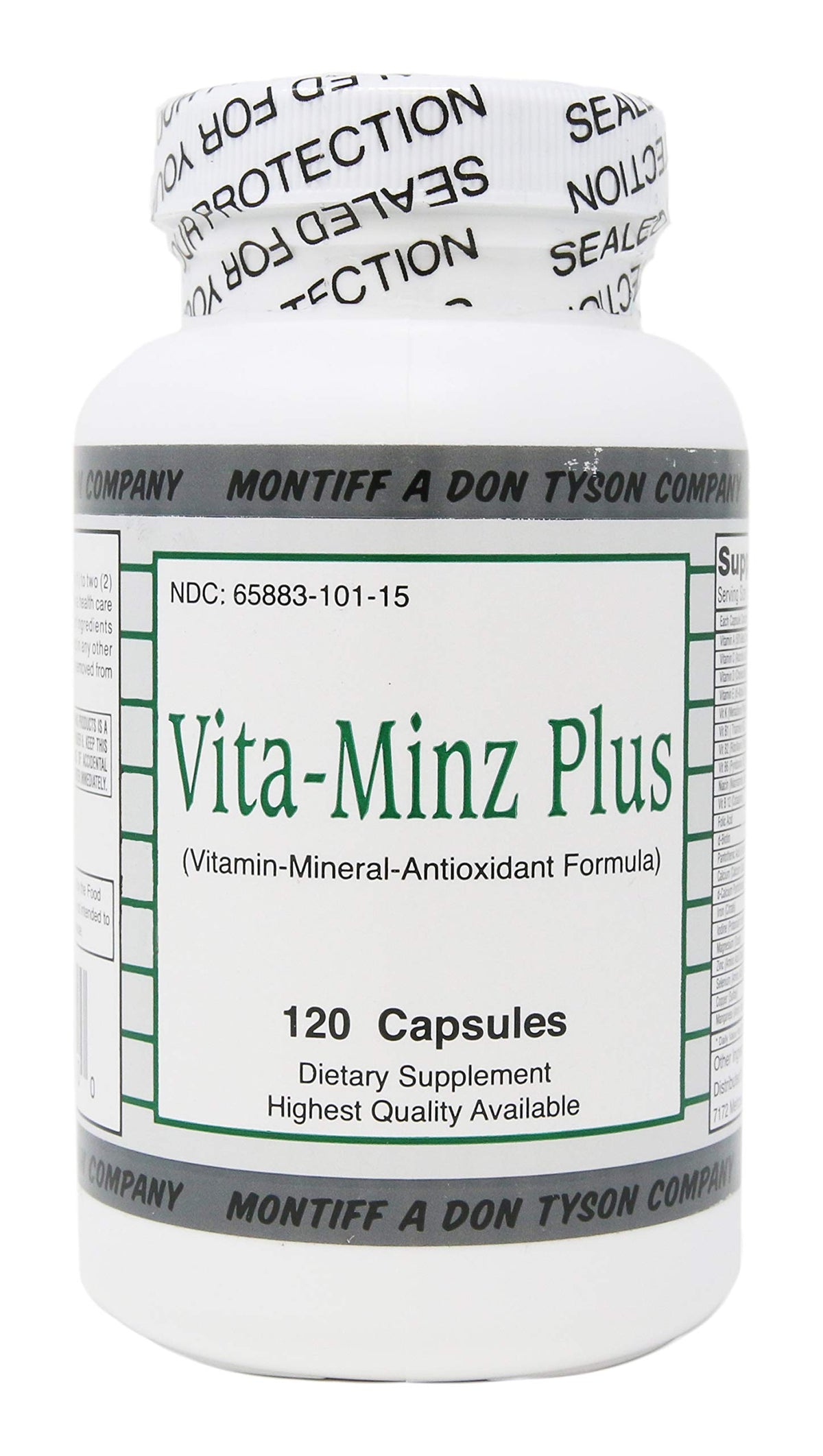 Montiff Vita-Minz Plus bottle (120 capsules)