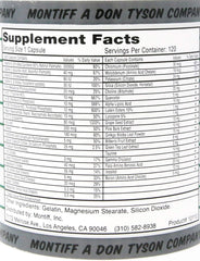 Montiff Vita-Minz Plus bottle label