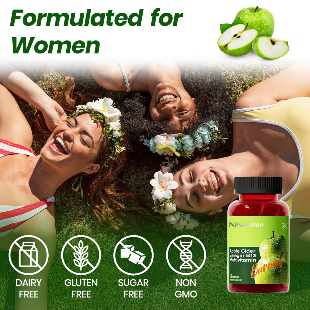 Montue NewellMe bottle front view shows 120 gummies sugar-free formulation