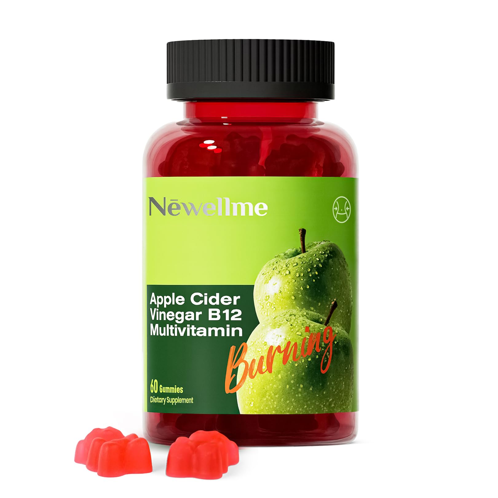 Montue Newellme bottle with gummies for on-the-go daily wellness support