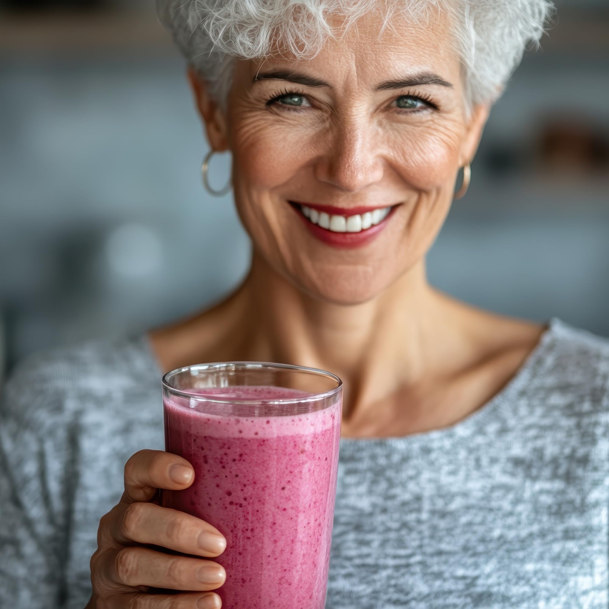 Mood Magic smoothie served in a glass