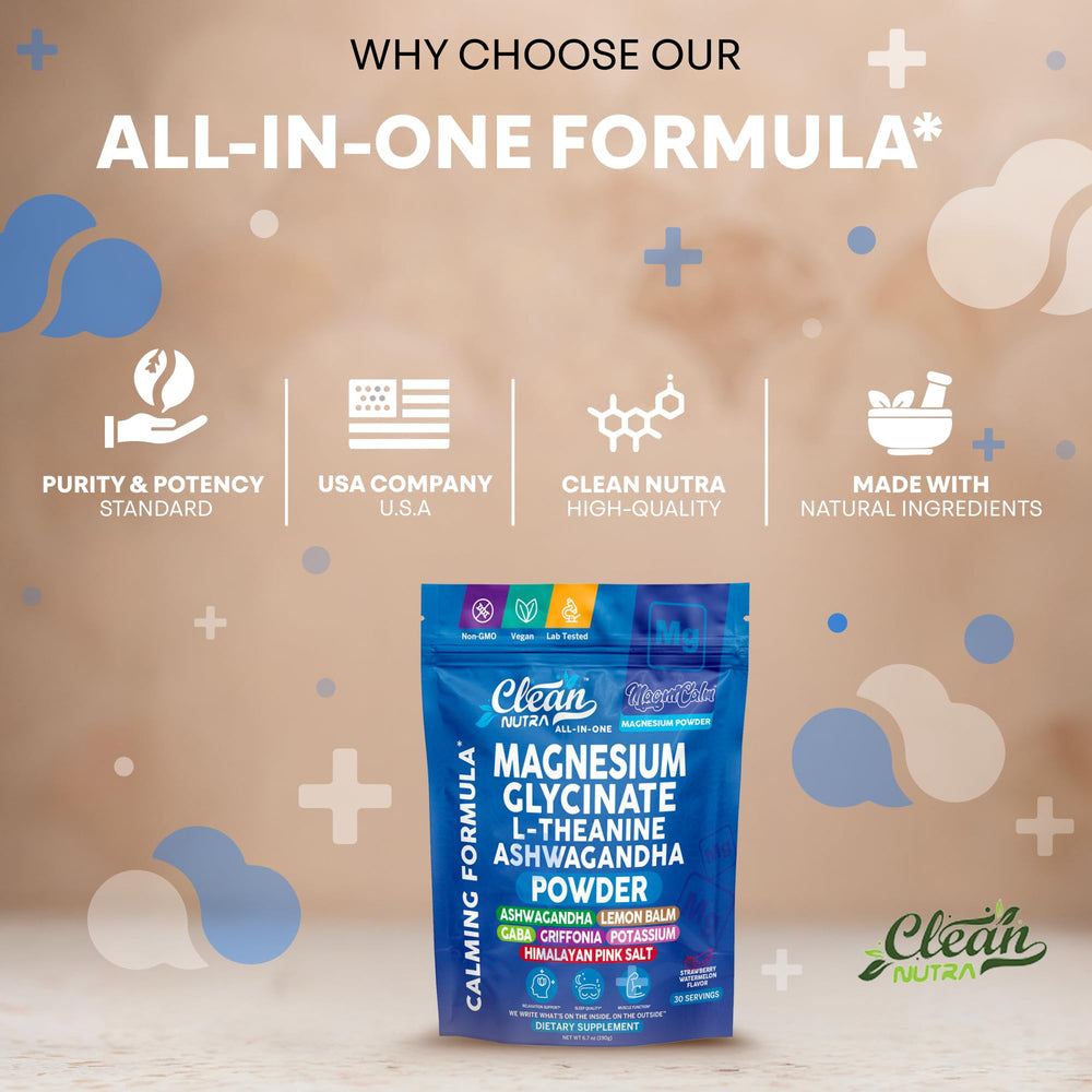 Calm, focused mood and restful sleep support for daily use