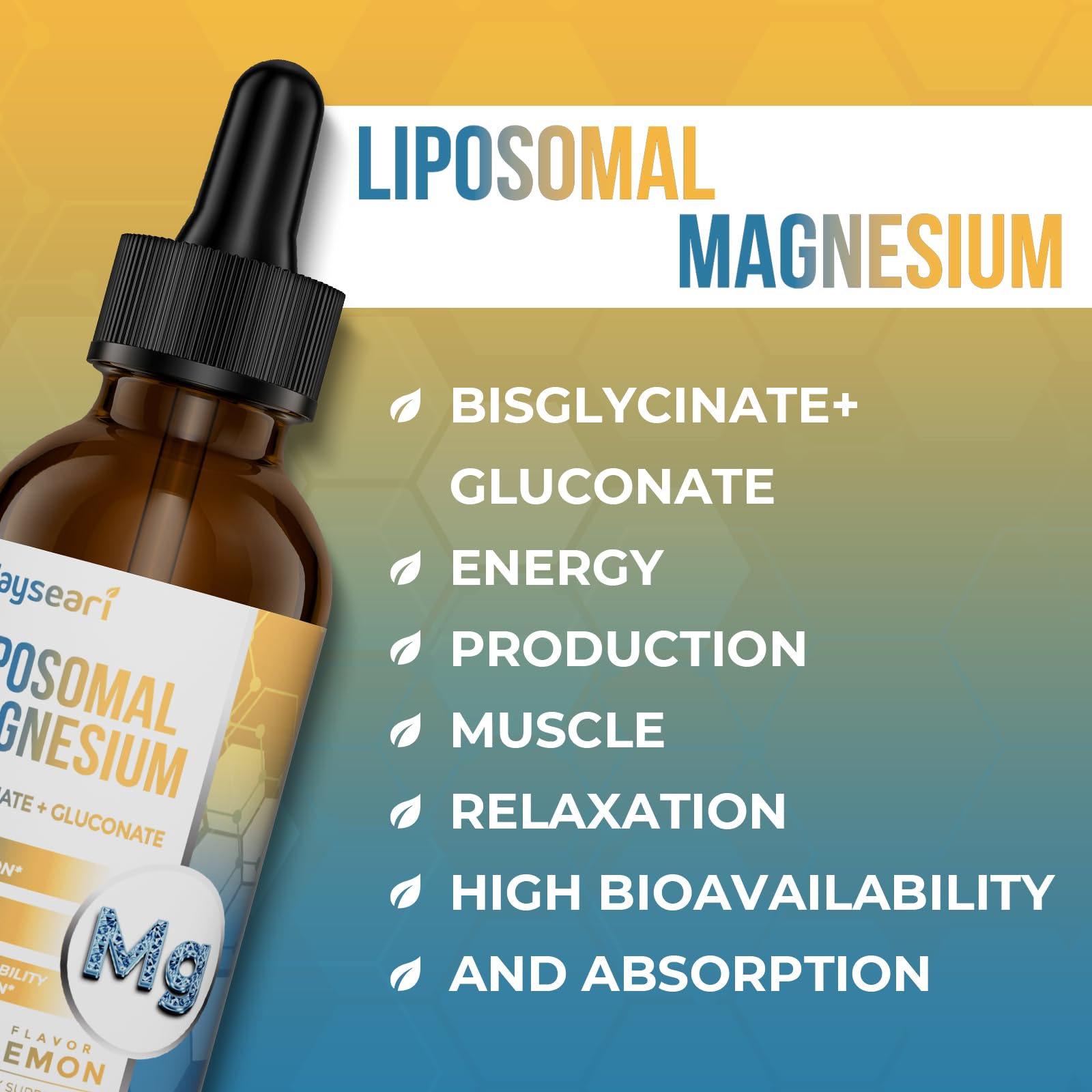 Magnesium Drops for Mood, Stress, and Sleep Support