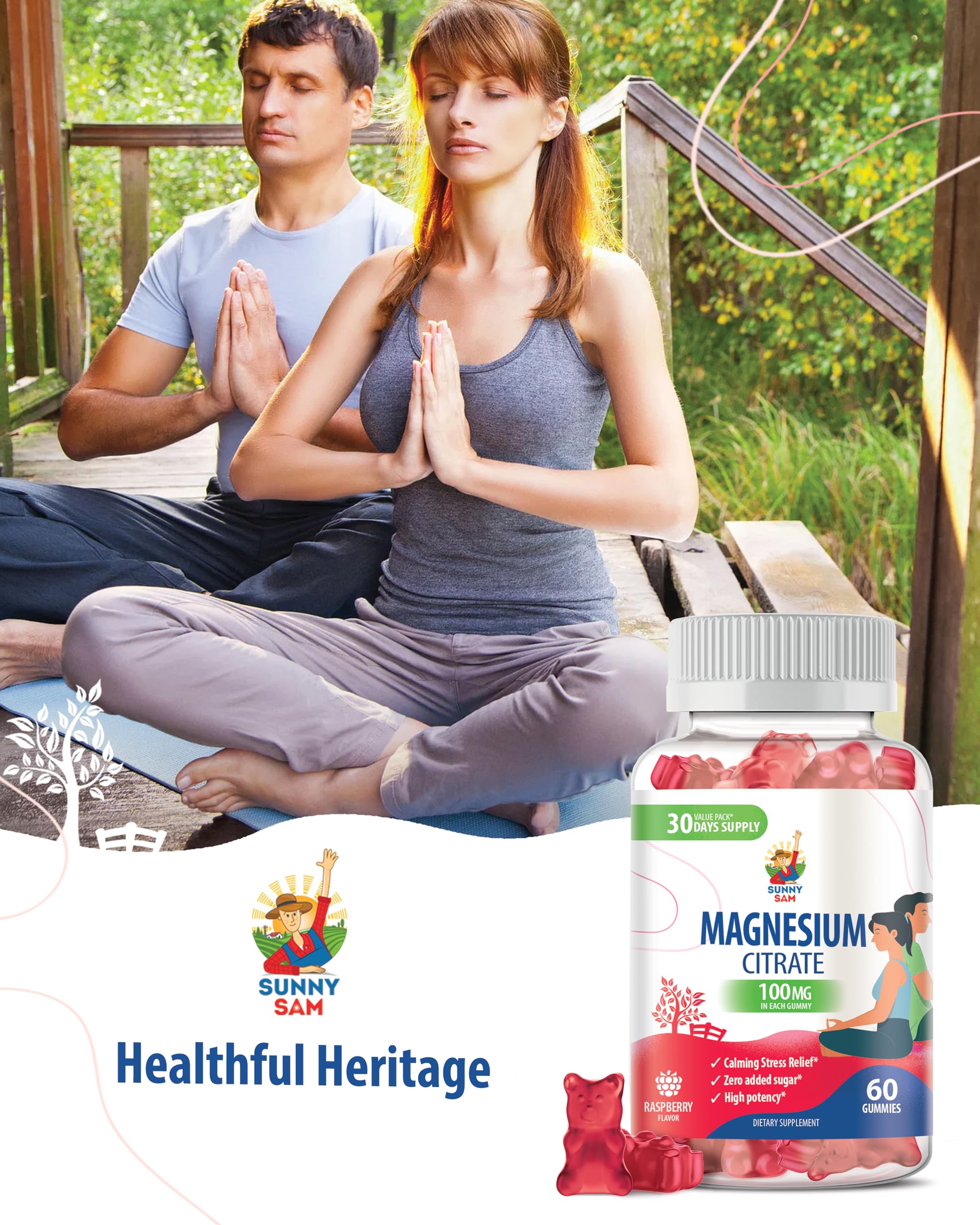 Gummies promoting mood support and calm