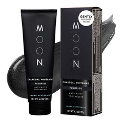 MOON Charcoal Toothpaste 4.2 oz front view