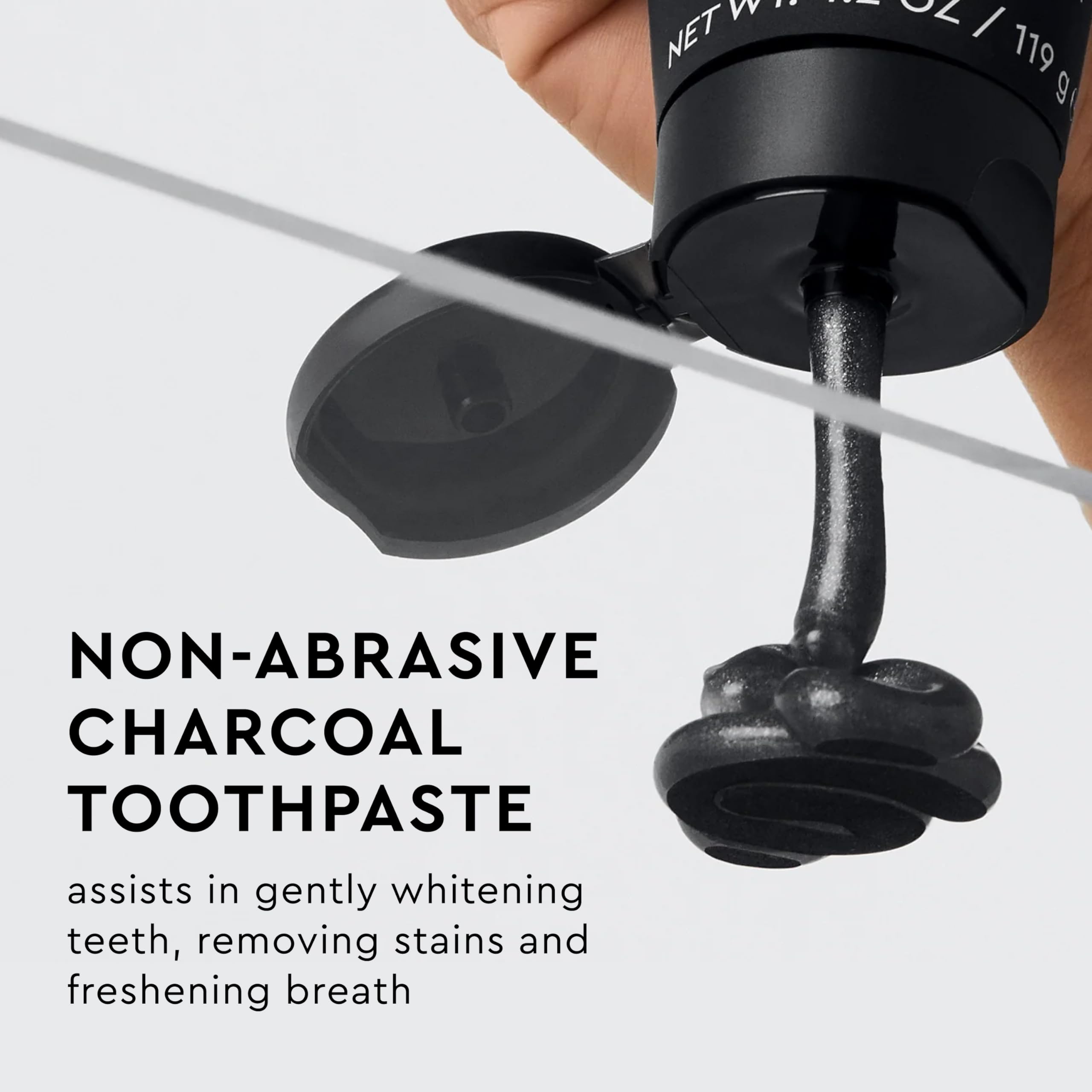 MOON Charcoal Toothpaste 4.2 oz packaging