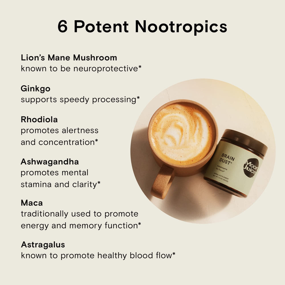 Preparing Brain Dust in a beverage