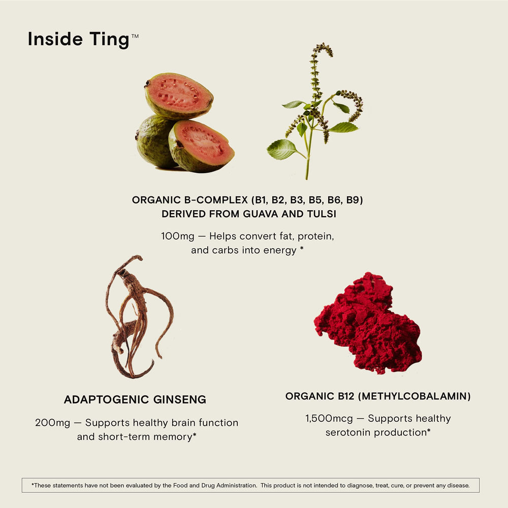 Glass with mango-flavored Ting Mango drink