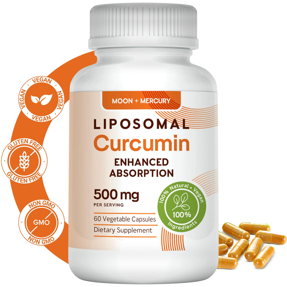 Close-up of bottle with 60 vegetarian capsules